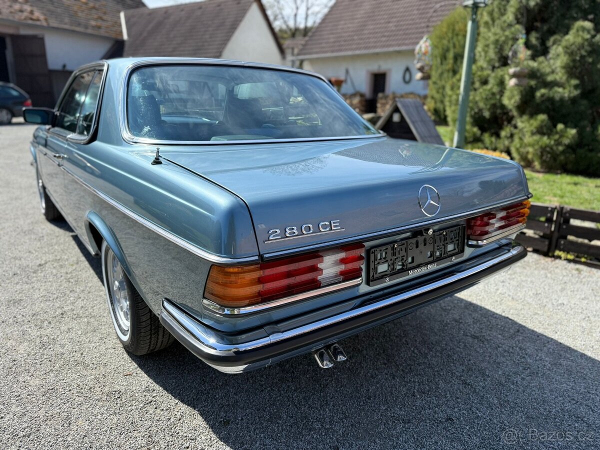 Mercedes Benz w123 280ce coupe manuál - 2