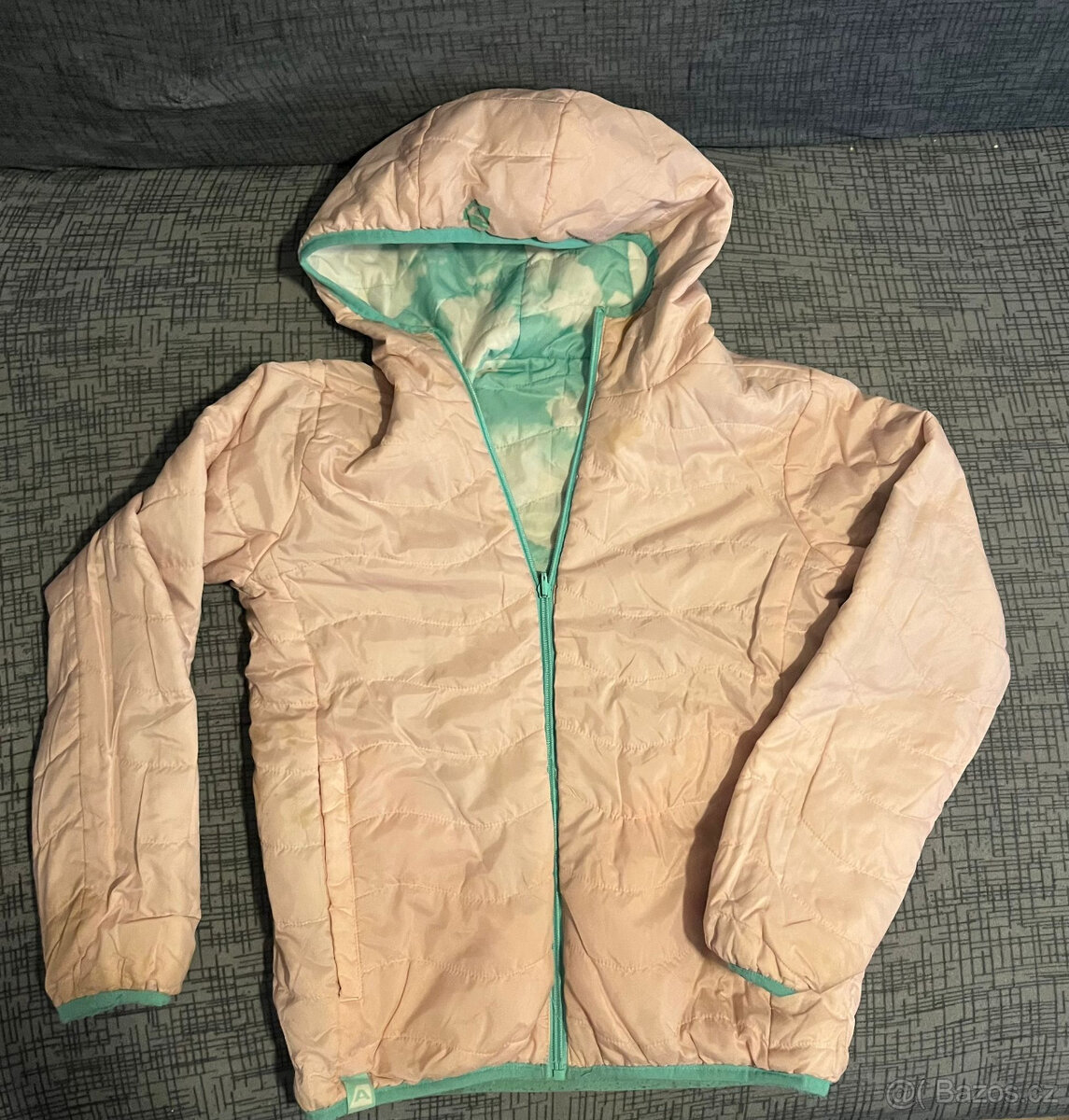 Oboustranná bunda Alpine Pro vel. 140/146 - 2