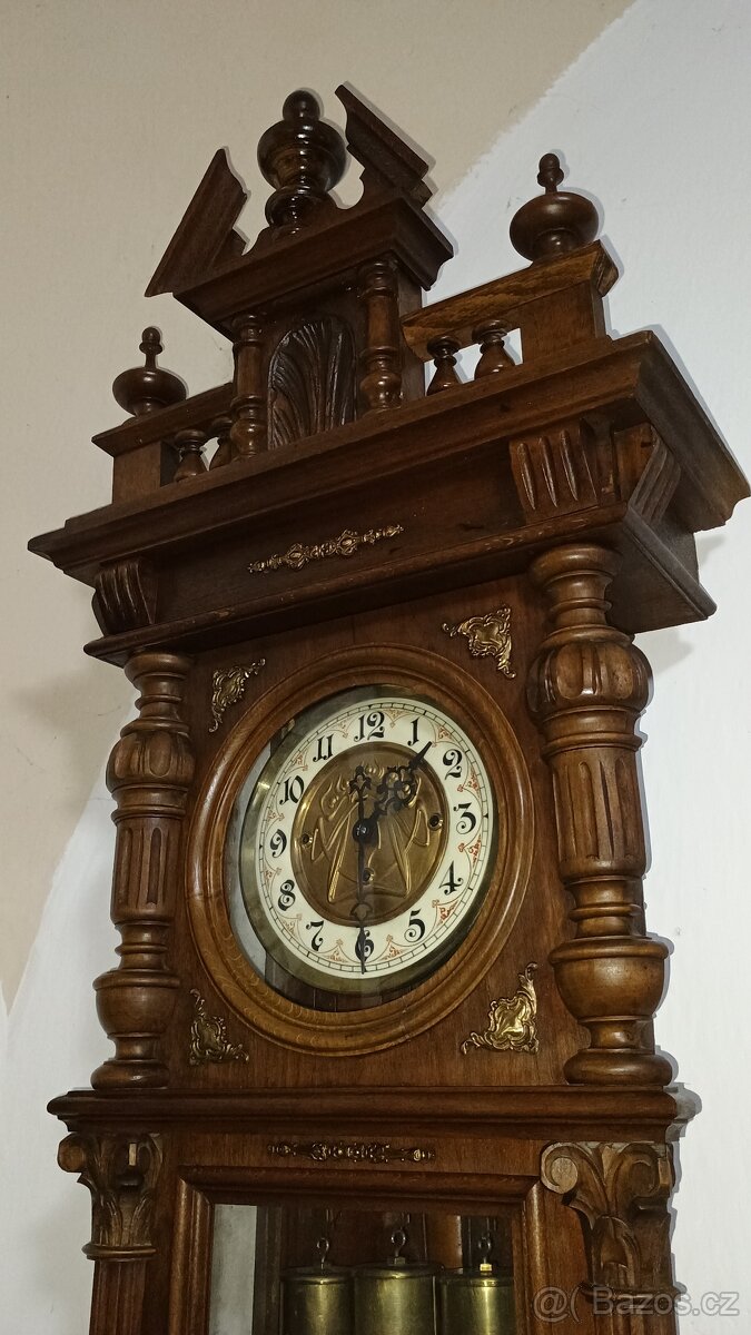 Hodiny čtvrťové Gustav Becker - 2