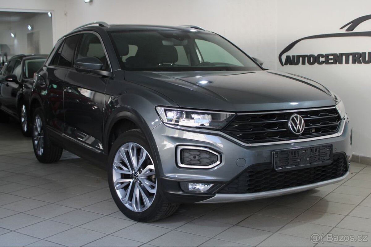 VW T-Roc Sport 1.5 TSi DSG,Full LED,Virtuál,ACC,Záruka - 2