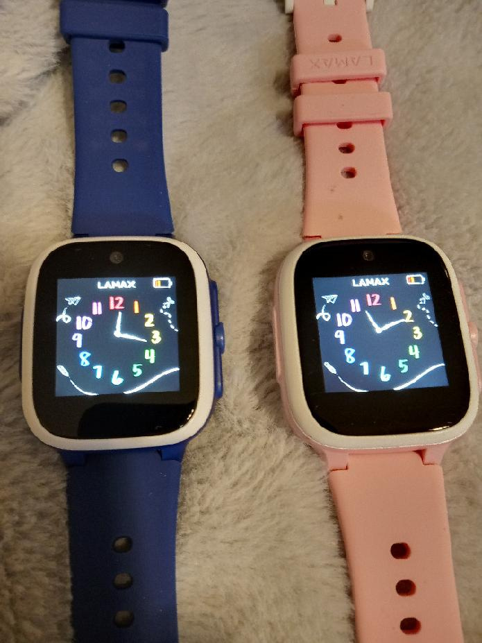 Dětské chytreé hodinky Lamax WatchY Play Pink Blue - 2