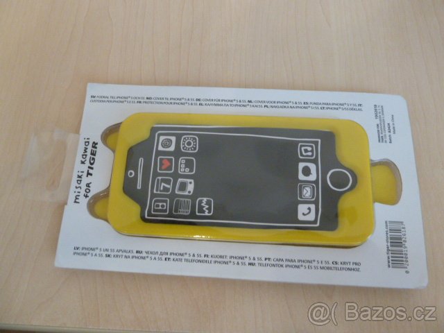 Nový kryt tygr iphone 5 a 5s - 2