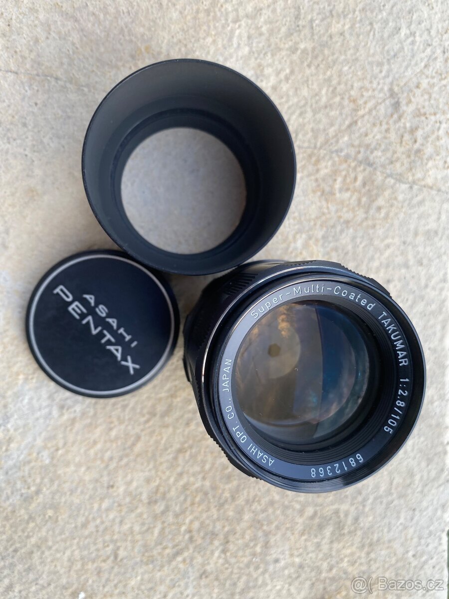 Asahi Pentax Super-Multi-Coated Takumar 105mm f/2,8 (M42). - 2