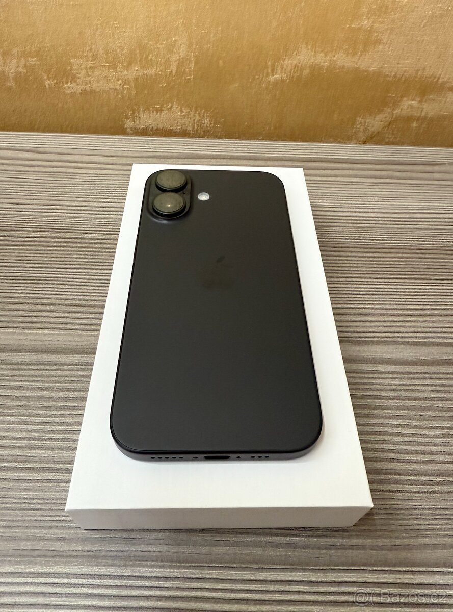 Apple iPhone 16 128GB černý TOP apple záruka, 100% baterie - 2