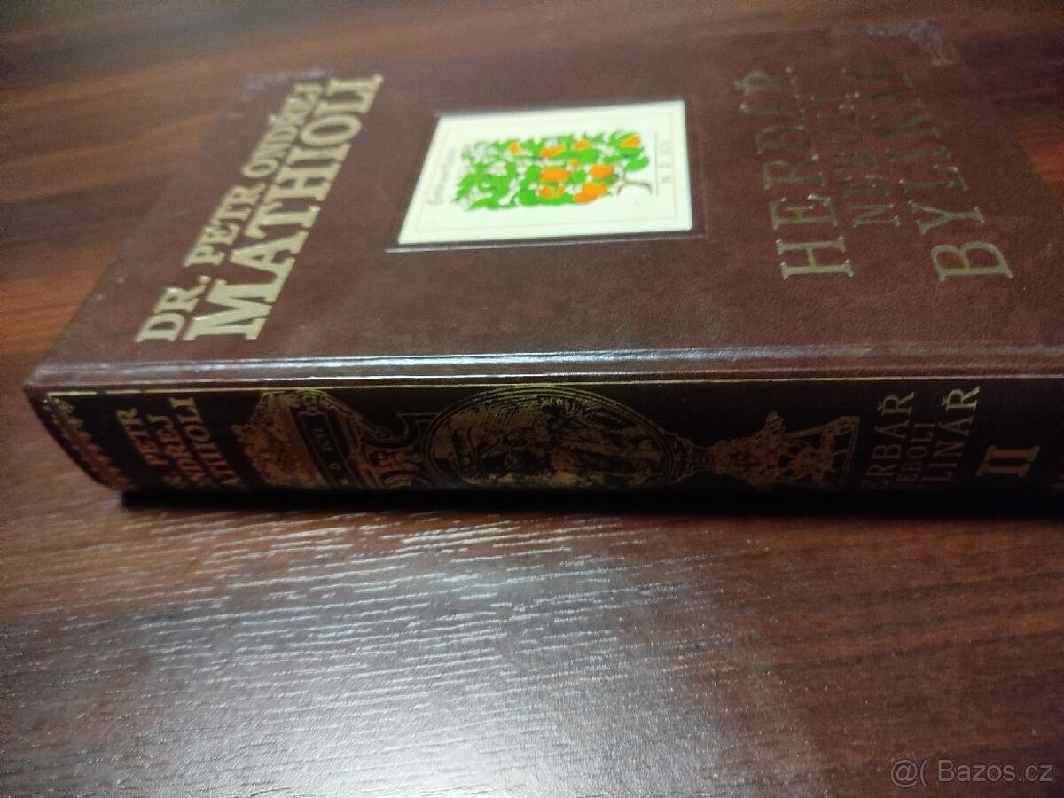 Mattioliho herbář ll nakl.Fontána, krásný stav - 2