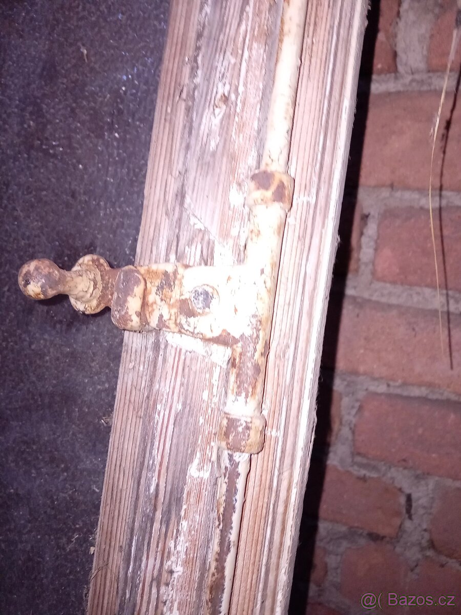 starožitné okno, 3ks - 2