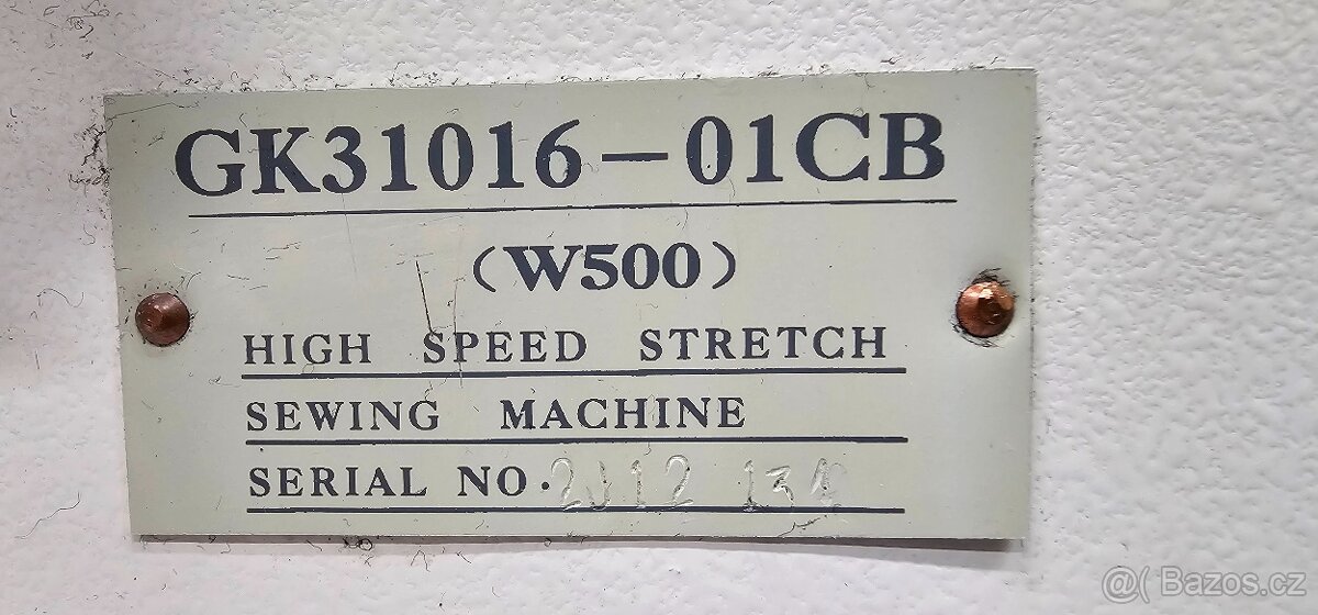šicí stroj YAMATA GK 31016-01CB - 2