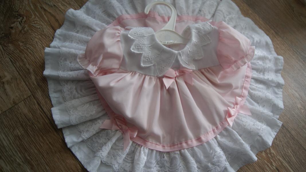 NOVÉ šaty Anglie vel.0-3 měs. - 2