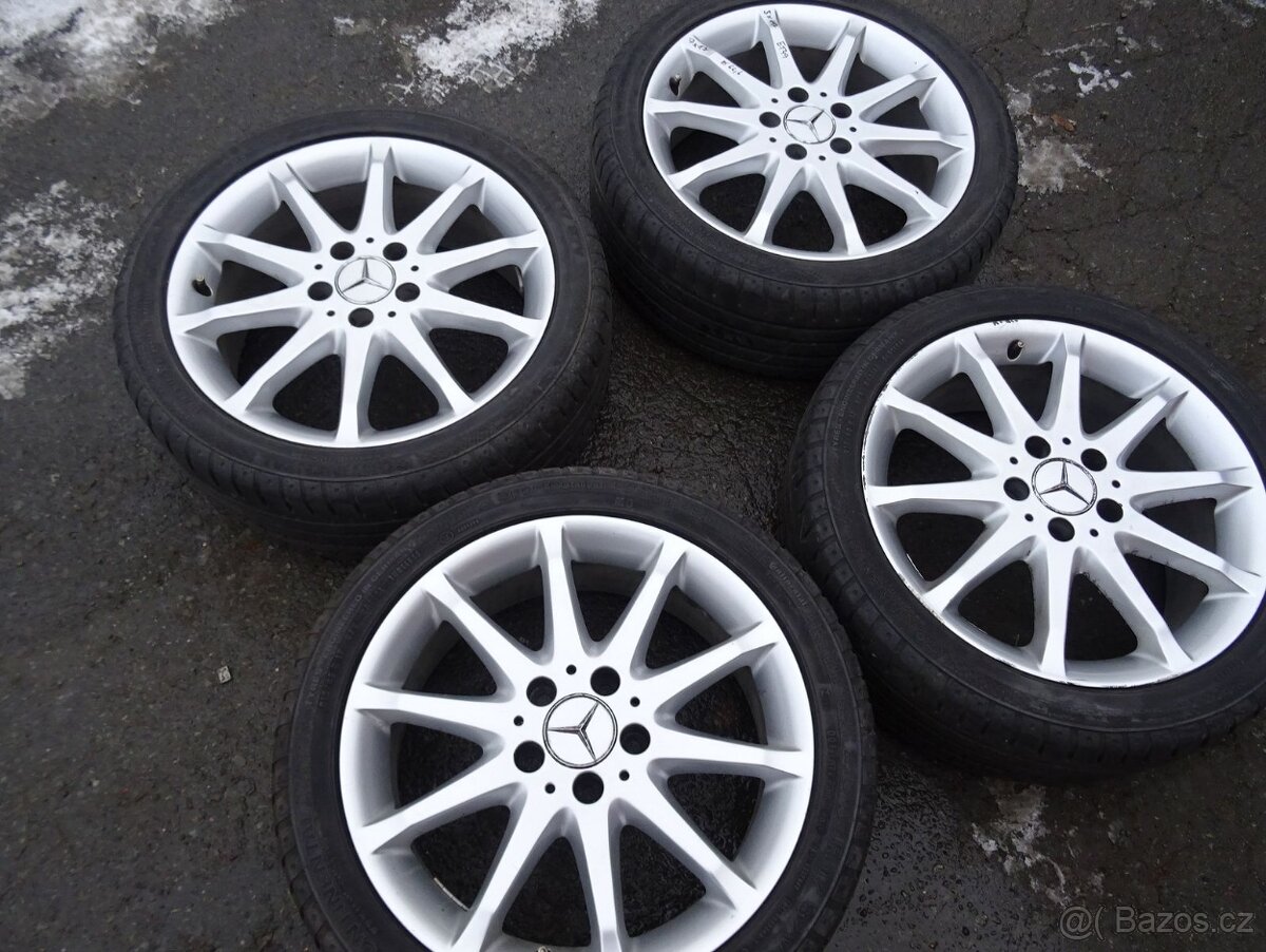Alu disky origo Mercedes, 17", 5x112,ET 49, letní sada - 2