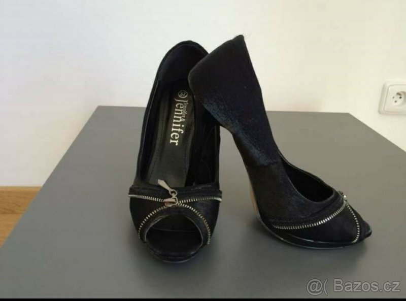 Lodičky s otevřenou špičkou vel.37 - 2