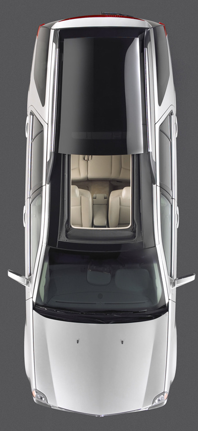 Střecha Cadillac SRX - ultraview plus - 2