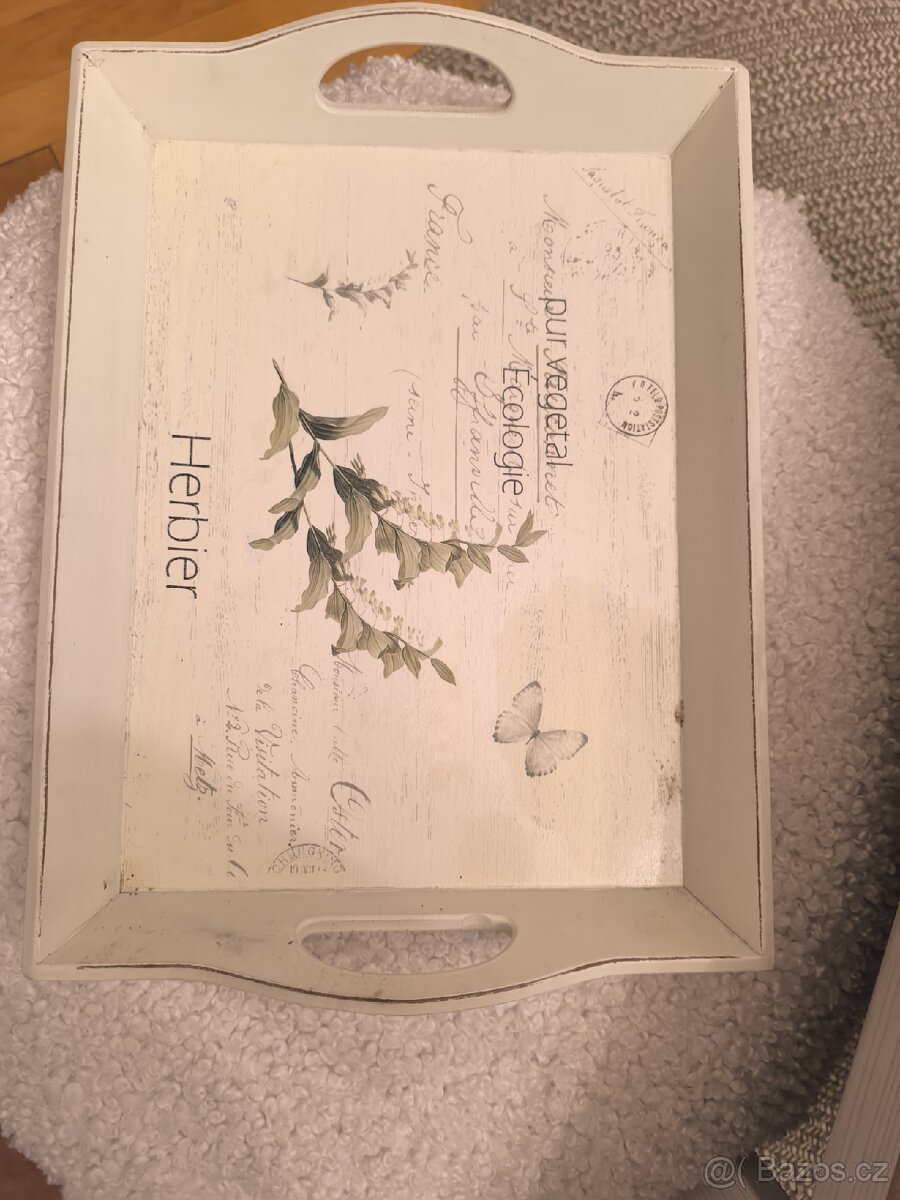 Dřevěný podnos - 2