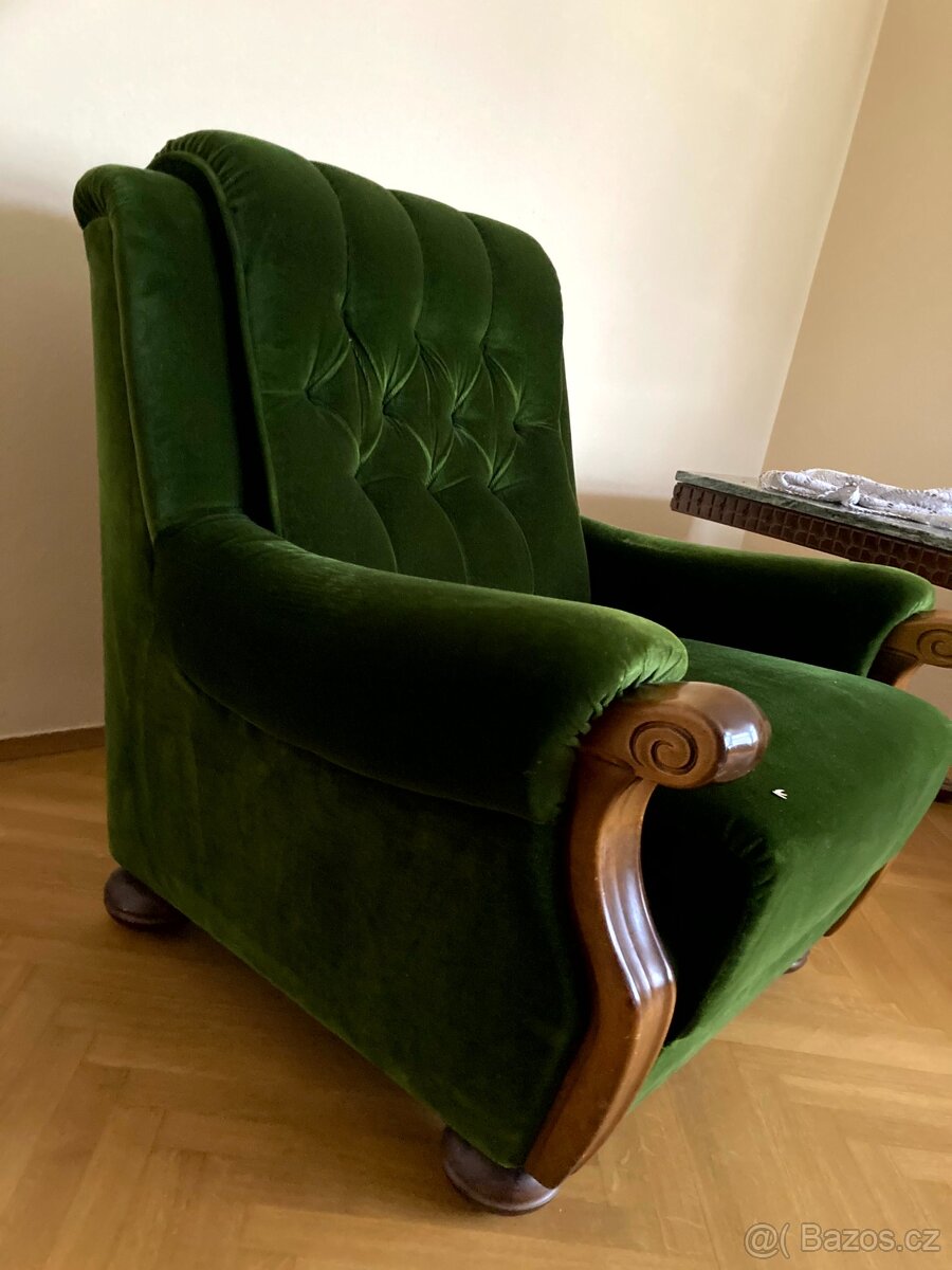 2x Vintage Křeslo - 2