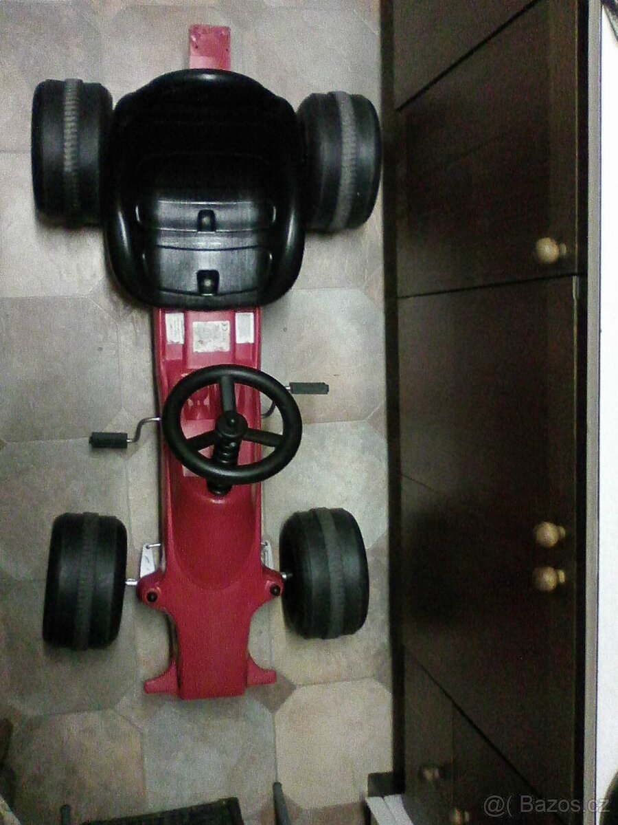 Dětská šlapací motokára Buggy plastová - 2
