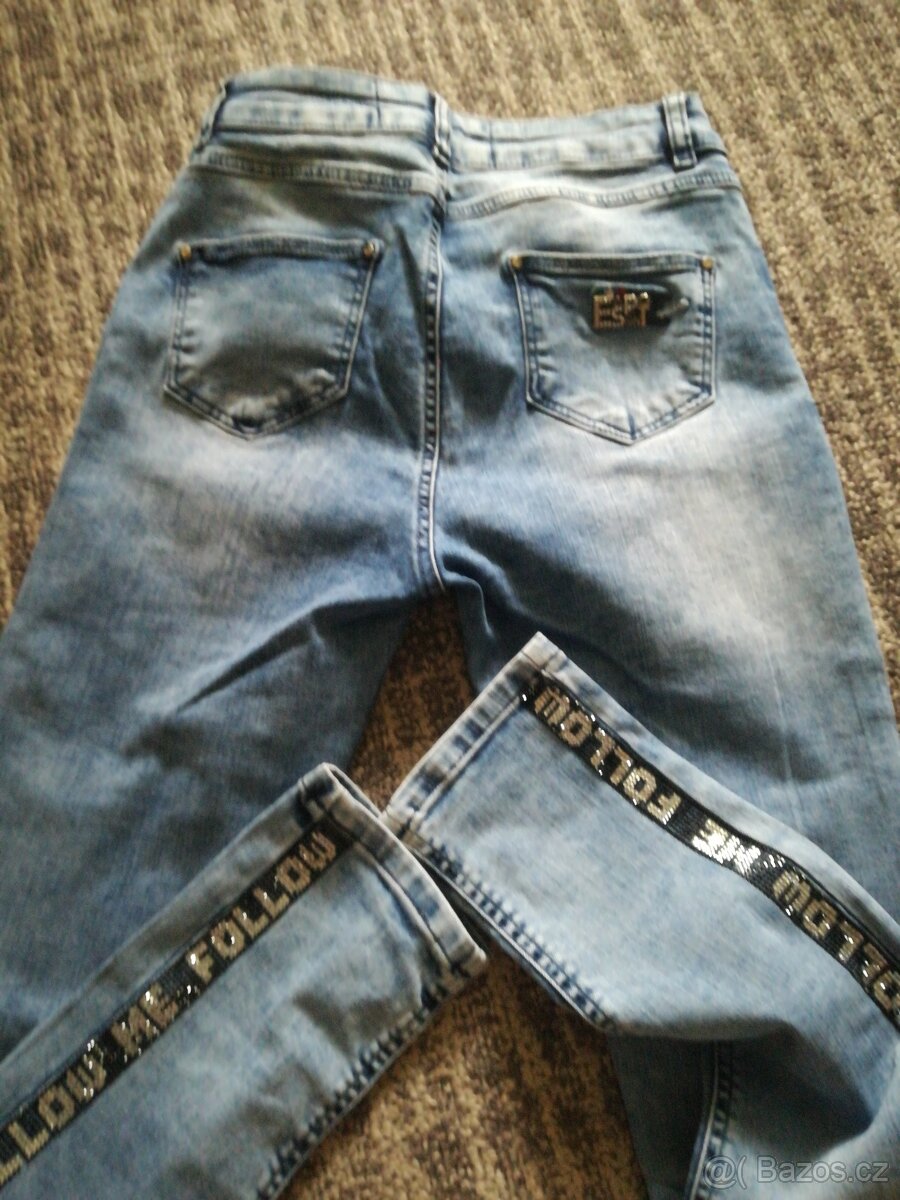 Sexy džíny s lampasy Esparanto - 2