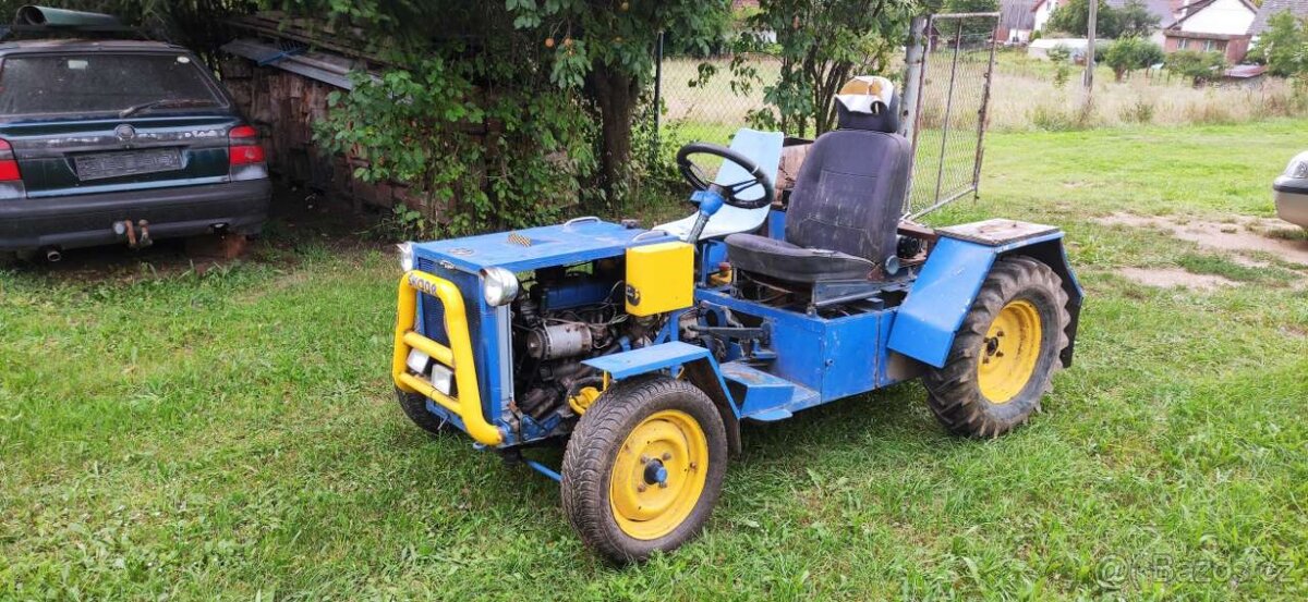 Traktor, malotraktor domácí výroby - 2
