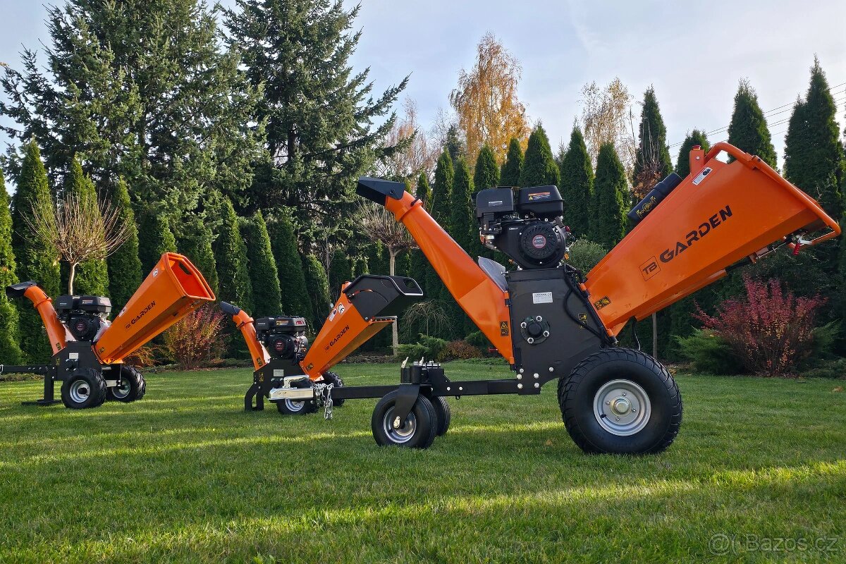 Štěpkovač‑drtič TB Garden P4206 – benzínový - 2