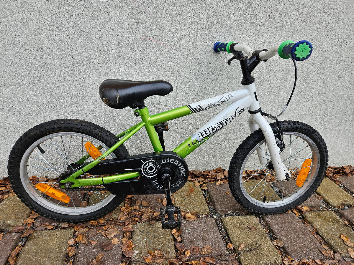 Dětské kolo 16", 3-5 let - 2