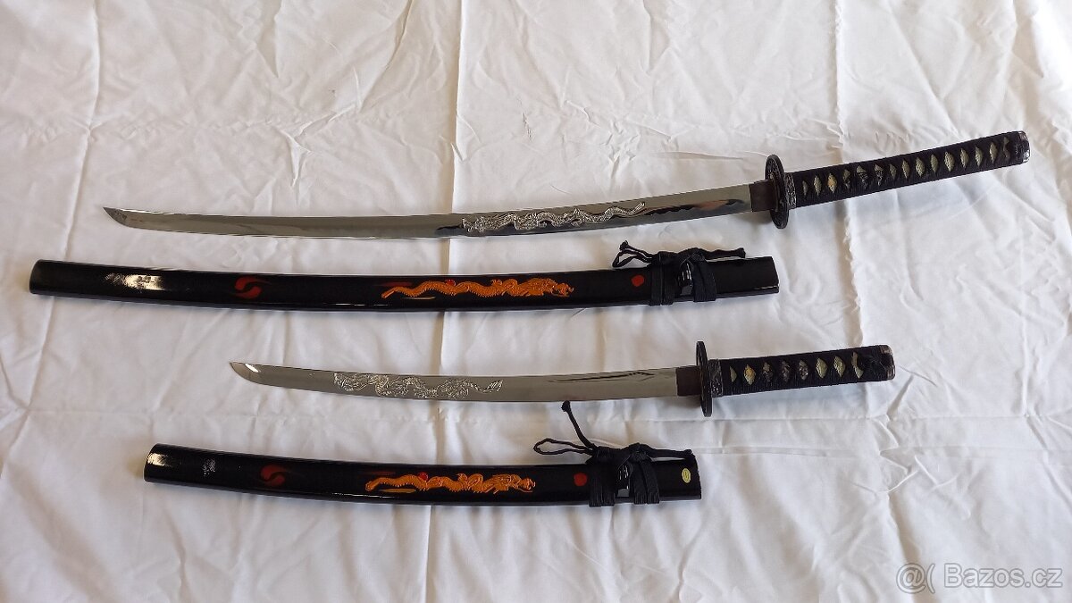 Katana + wakizashi - Made in Japan - 2
