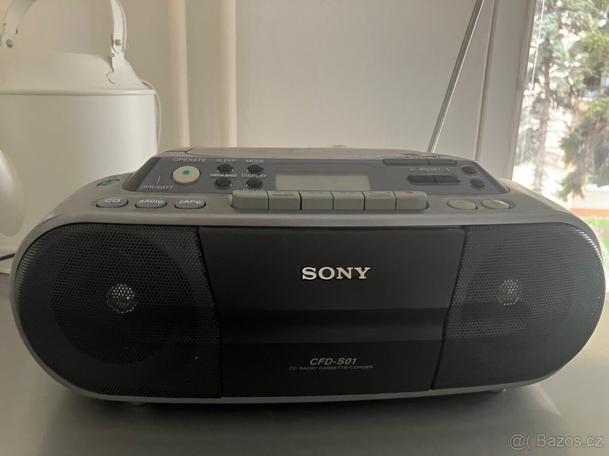 Sony CFD-S01 radio a cd přehrávač - 2