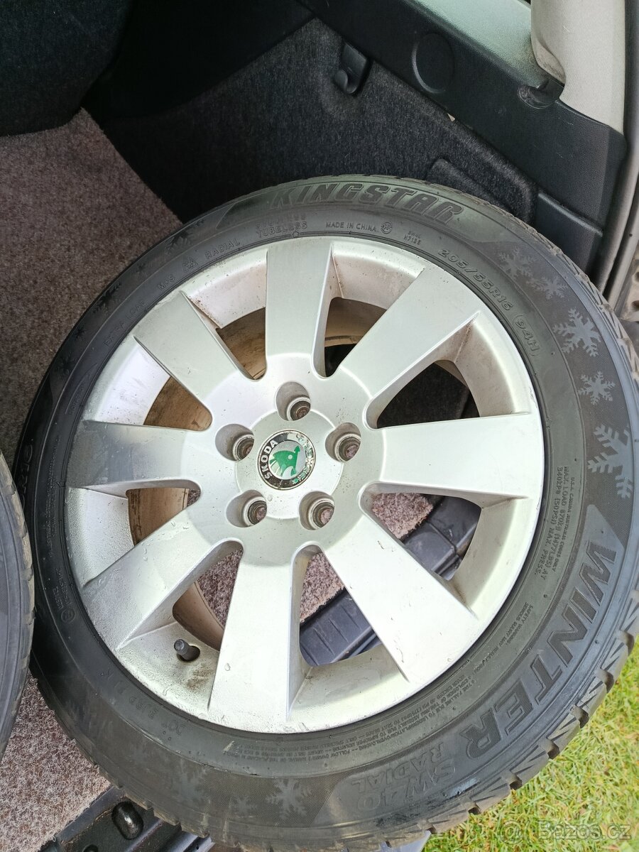 Prodám ALU kola i s pneu - 2