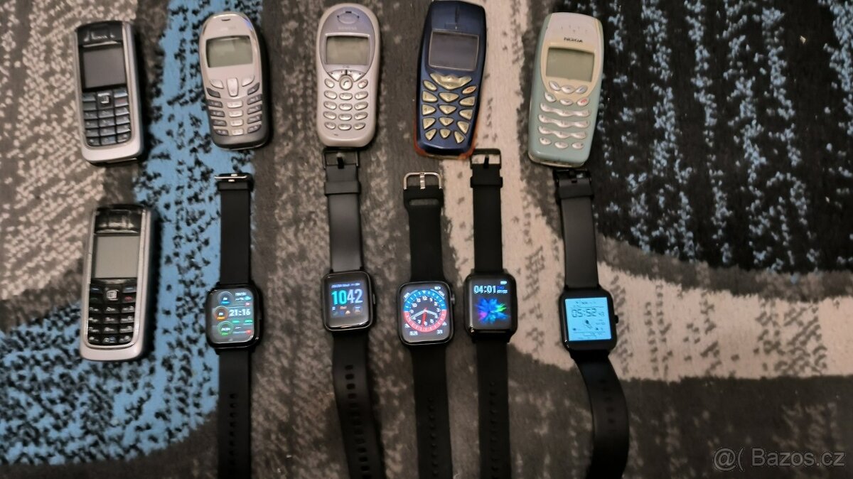 Mix chytrých hodinek a mobilních telefonů - 2