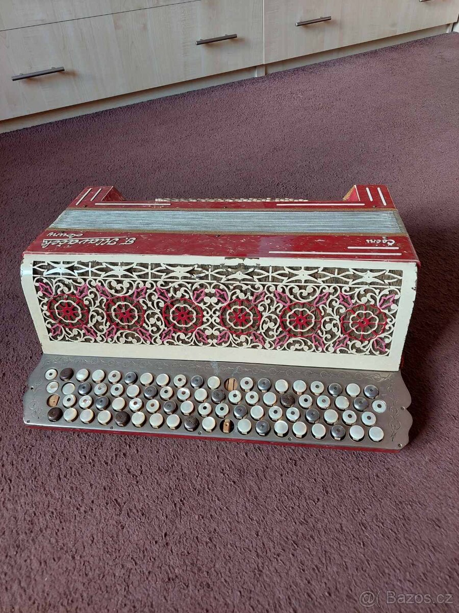 Tahací harmonika - chromatika - 2