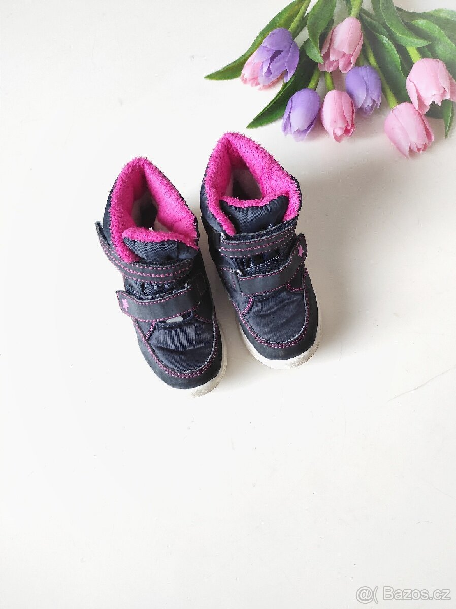 Zimní boty / sněhule pro holčičku velikost 23 - 2