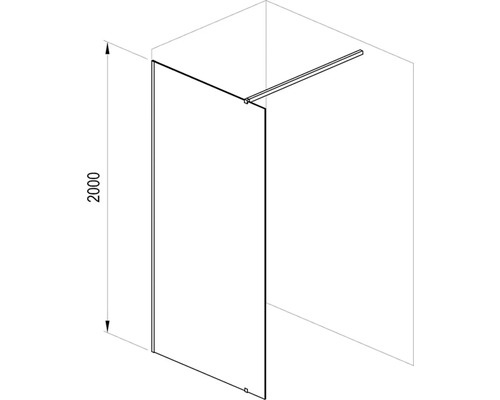 Sprchová zástěna Ravak Walk-In Wall - 2