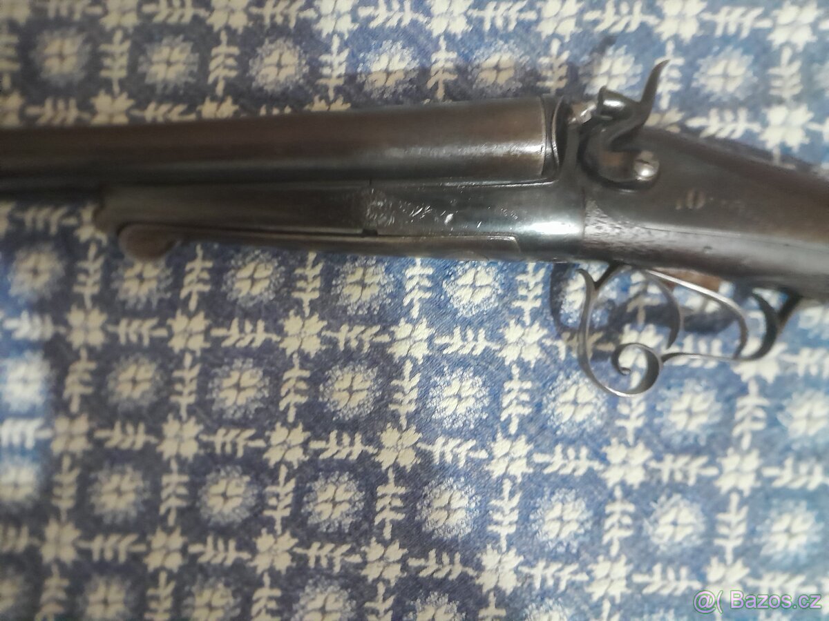 Historicka brokovnice Lancaster v SUPER STAVU - 2