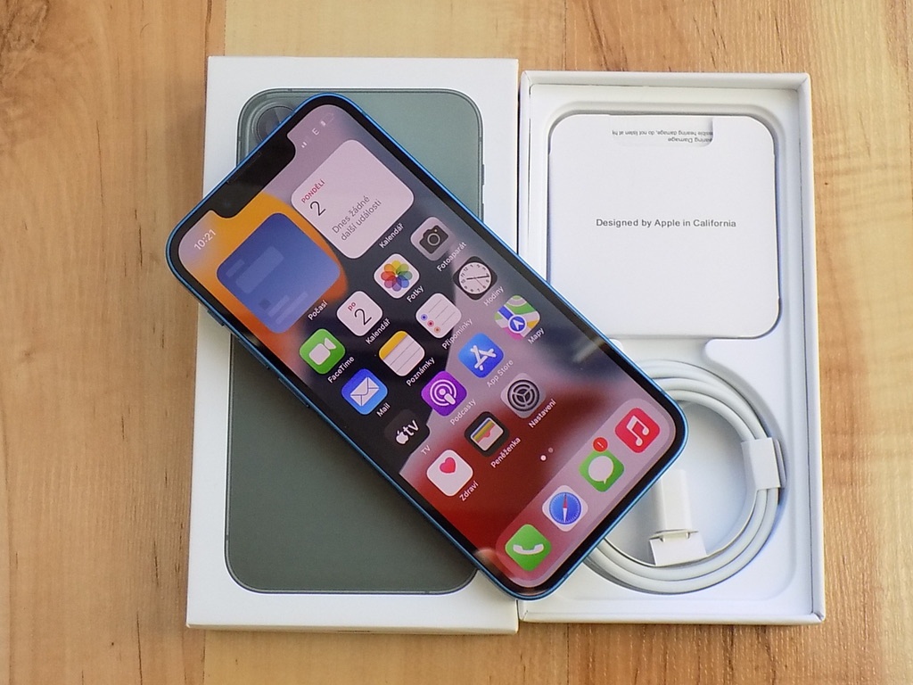  APPLE iPhone 13 mini 256GB Blue - ZÁRUKA - SUPER STAV - 2