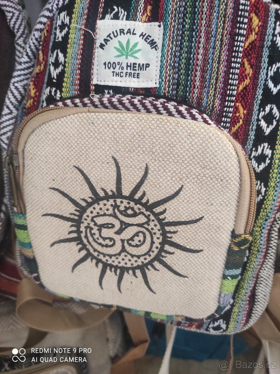 Indické ručně šité batohy. - 2