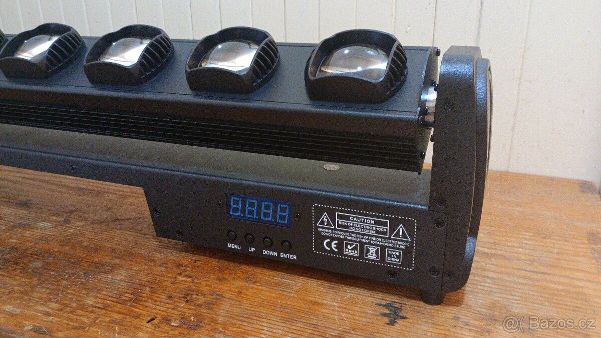 Pohyblivé LED BARy - 10x25W - NOVÉ - 2