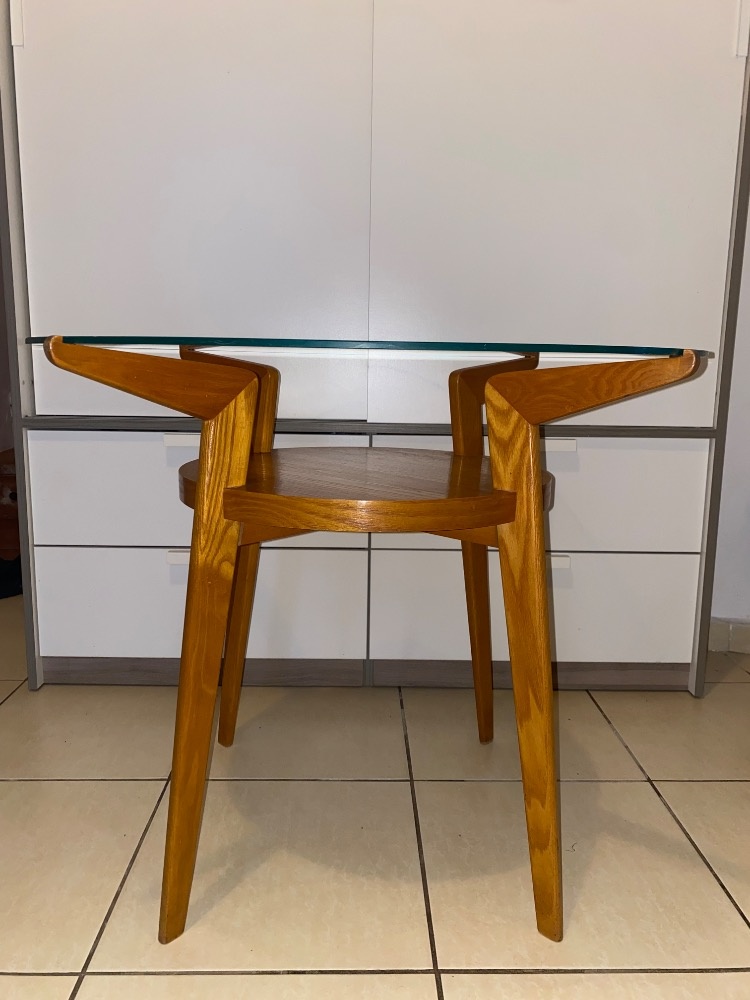 Retro konferenční stolek Jitona Soběslav 60.léta - 2