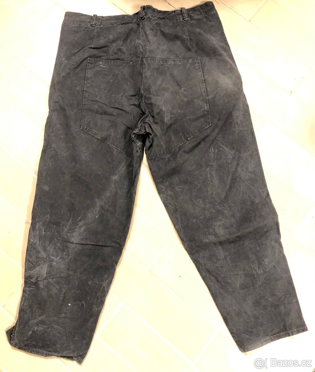 vojenské armádní kalhoty montérky ČSLA ČSSR - 2