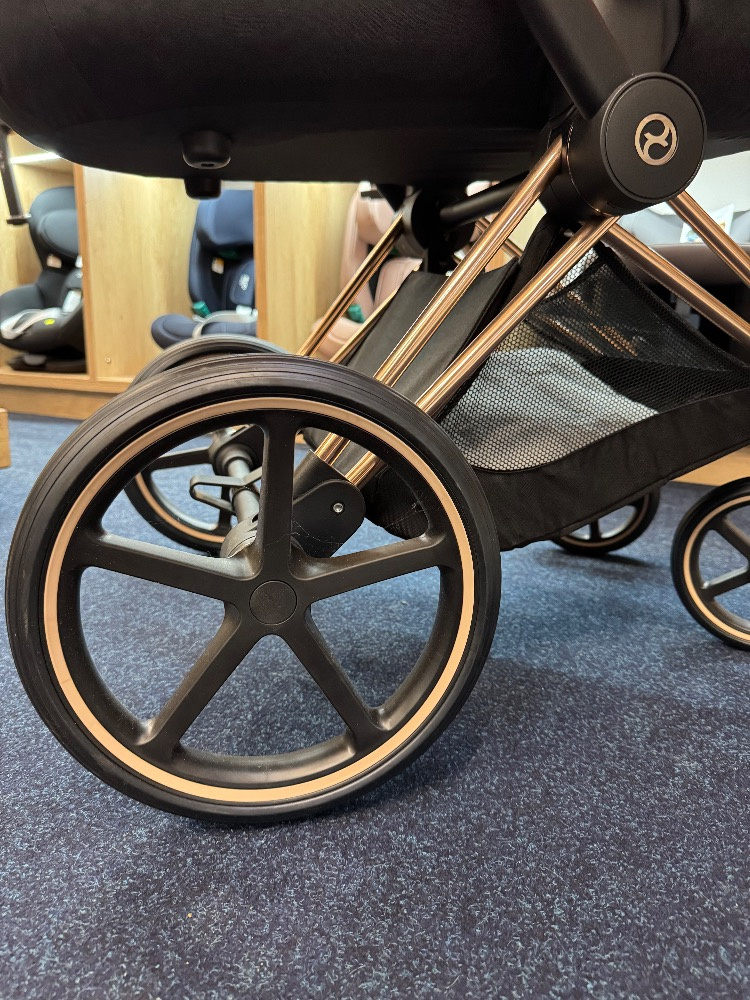 Nový Cybex Priam 2021 Autumn Gold - Rose Gold Podvozek 2v1 - 2