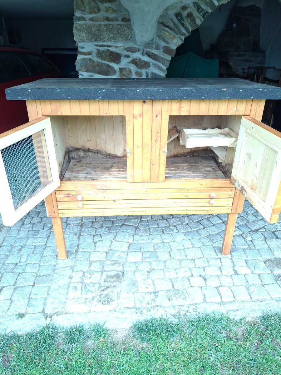 Zateplená králíkárna - 2