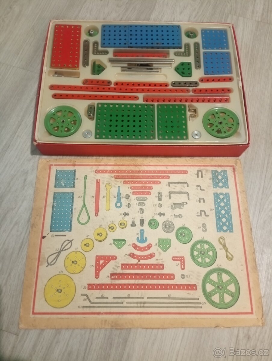Retro stavebnice Merkur - 2