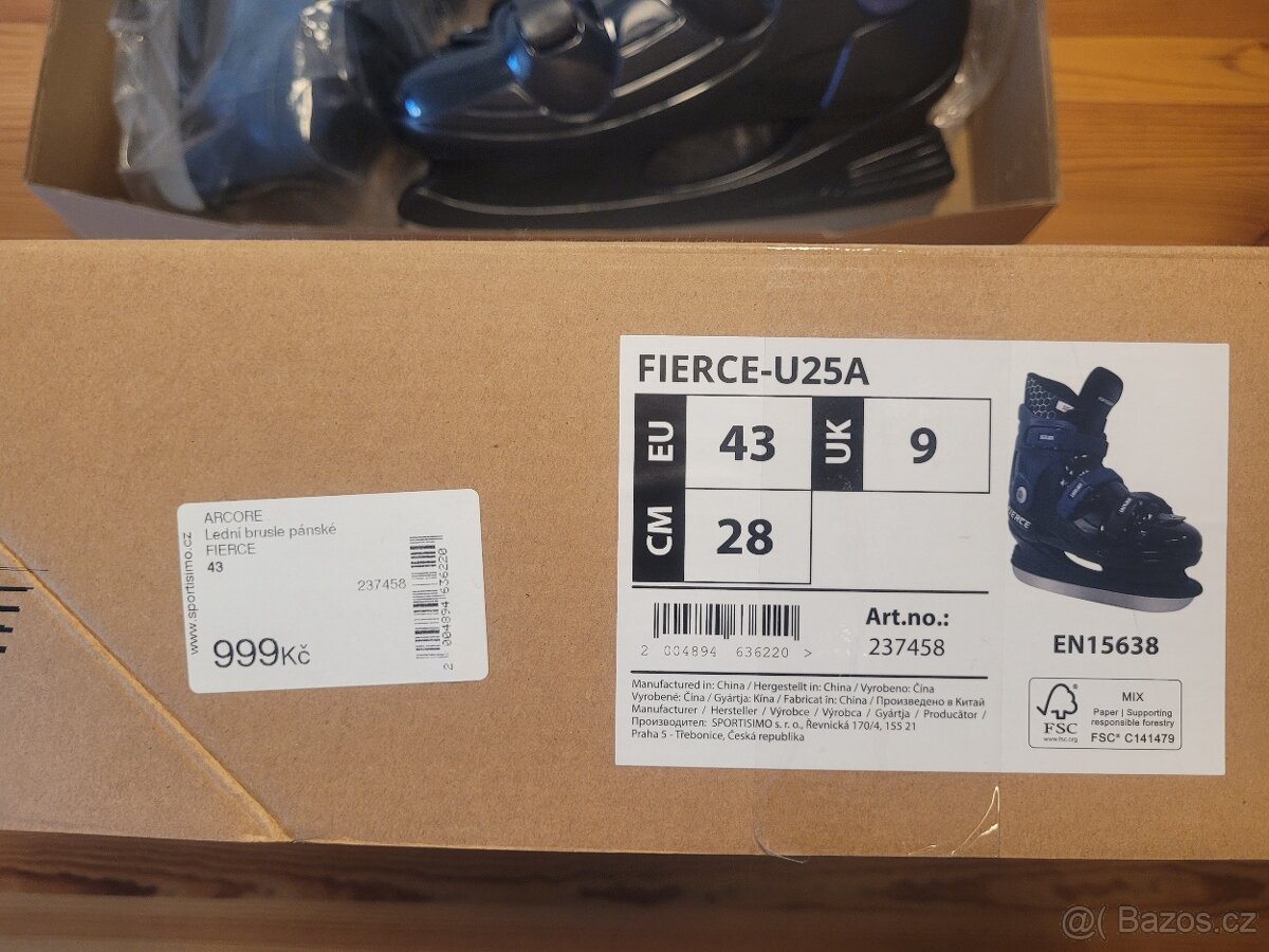 Brusle na led Arcore Fierce vel. 43 - 2