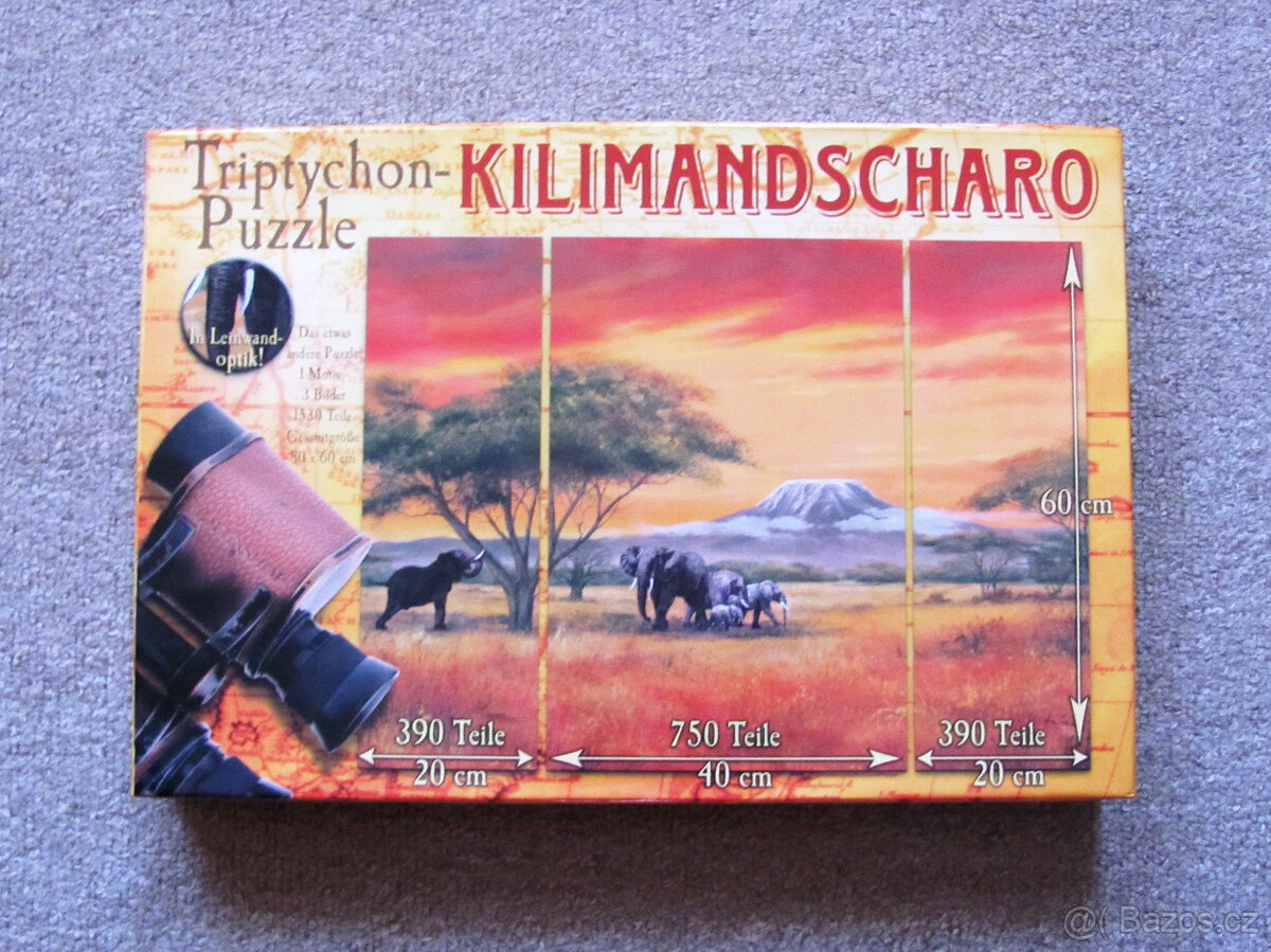 Puzzle Afrika Kilimandžáro - 2