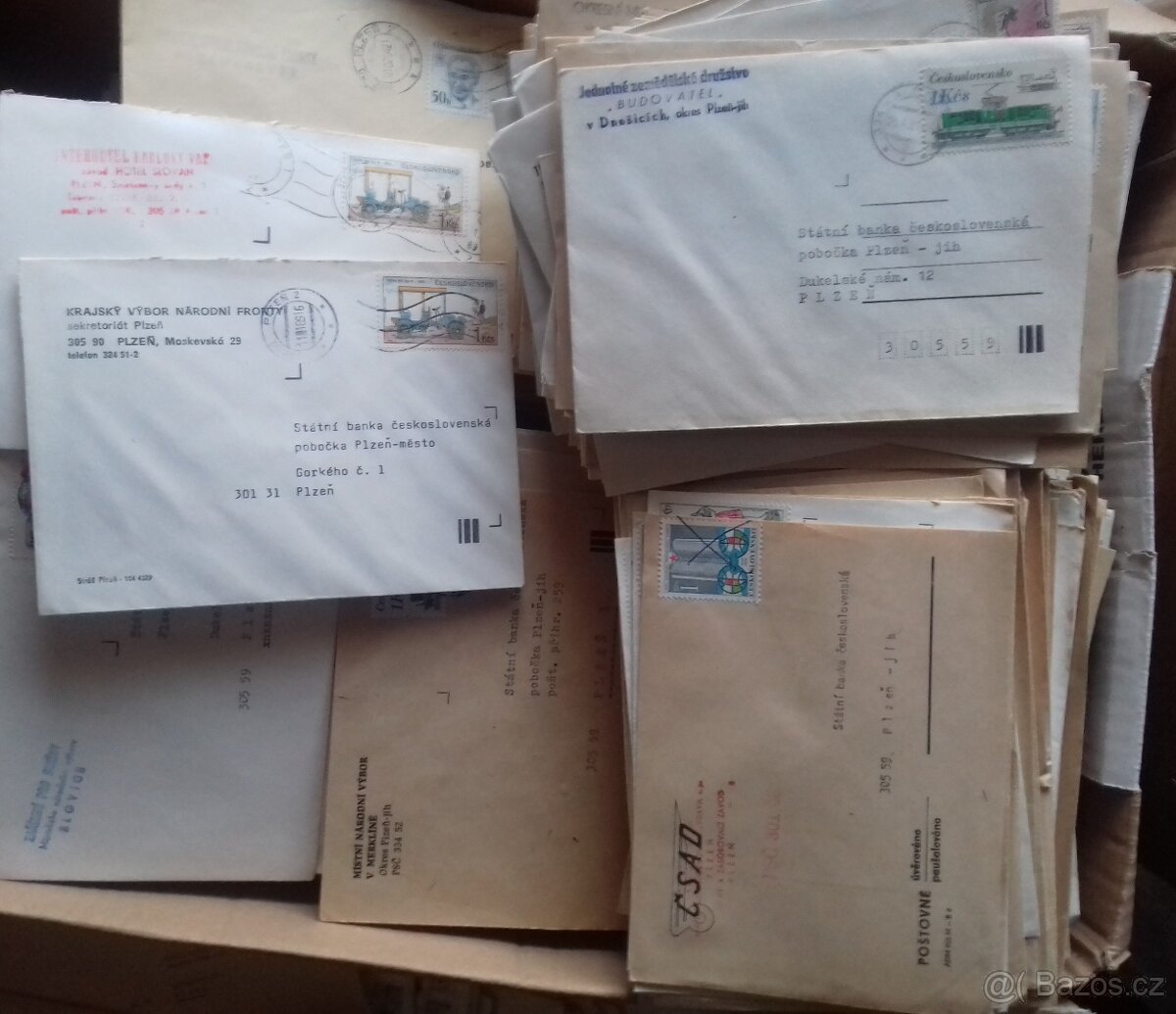 Poštovní obálky ČSSR - 2