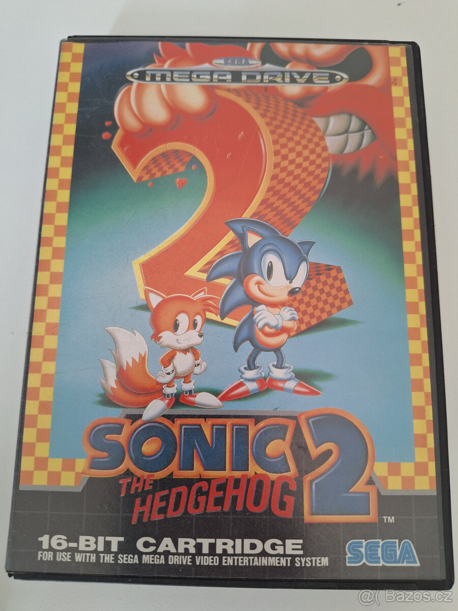 Sega Megadrive - Sonic 1+2 - 2