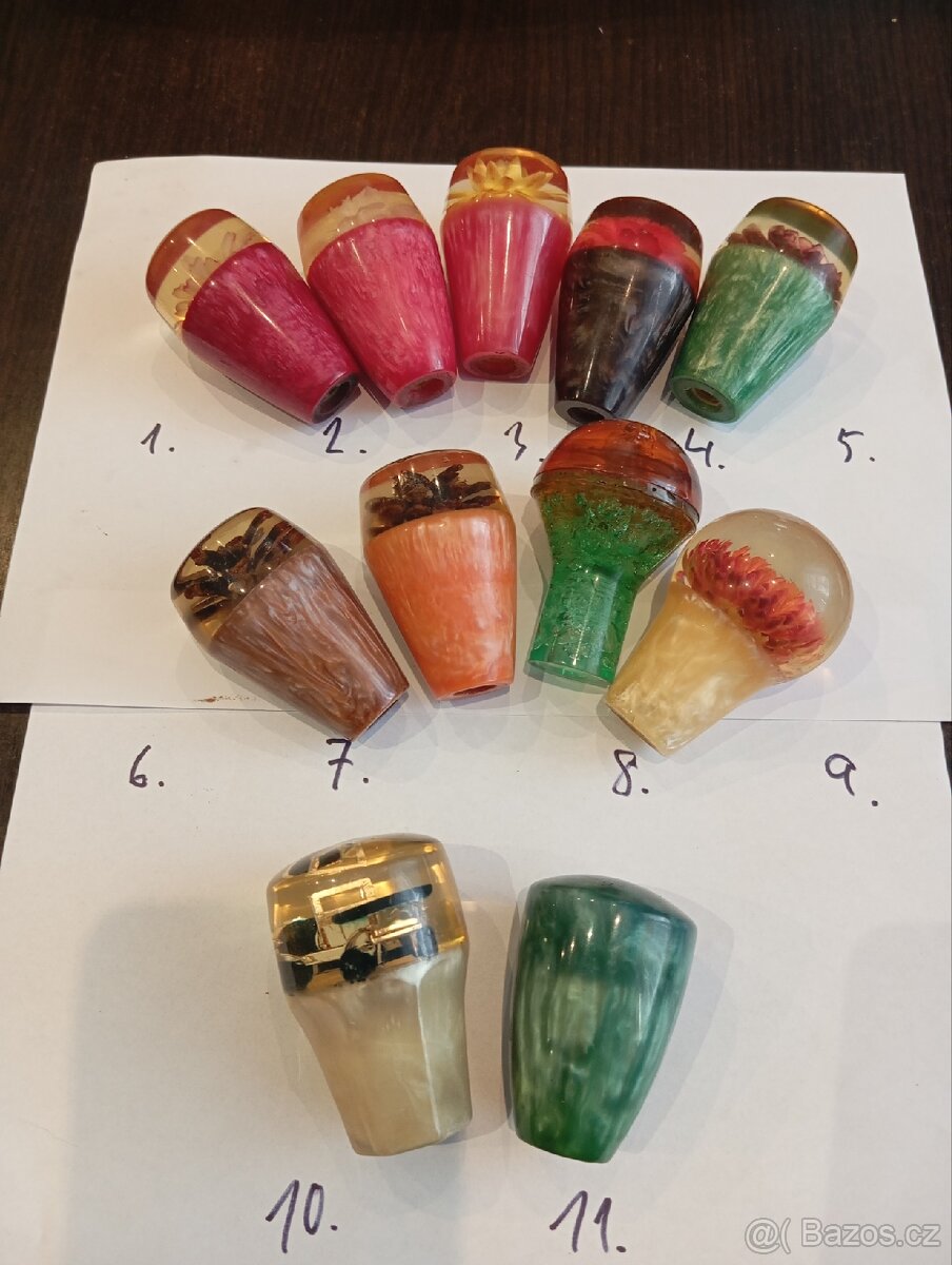 Hlavice řadící páky řadička - 2