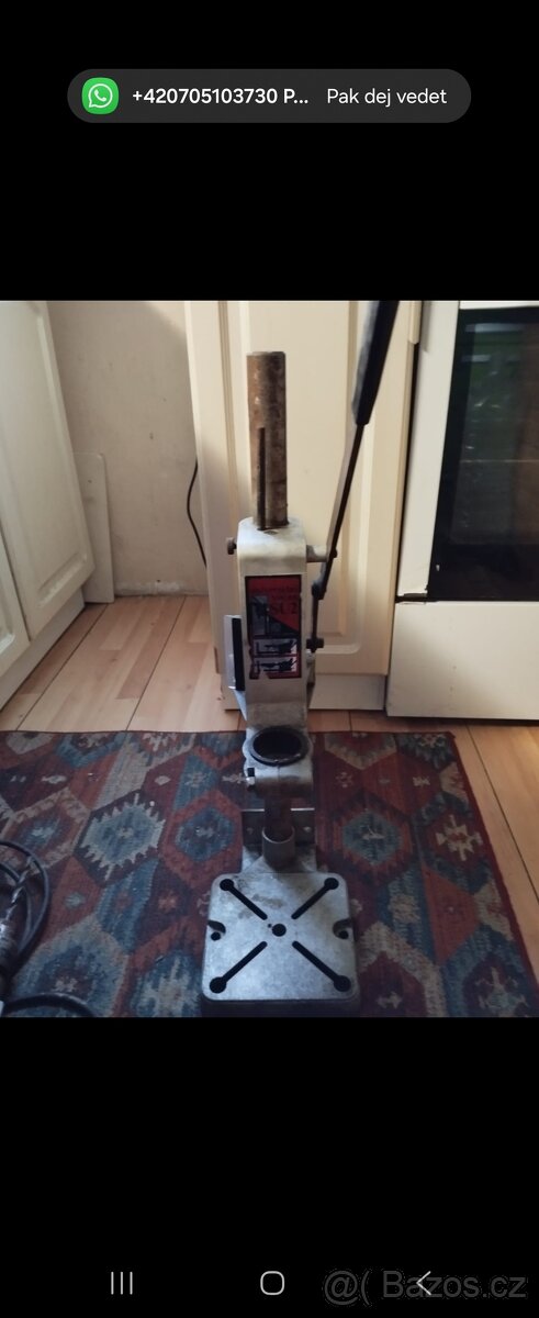 Stojanová vrtačka NAREX – Litinový stojan - 2