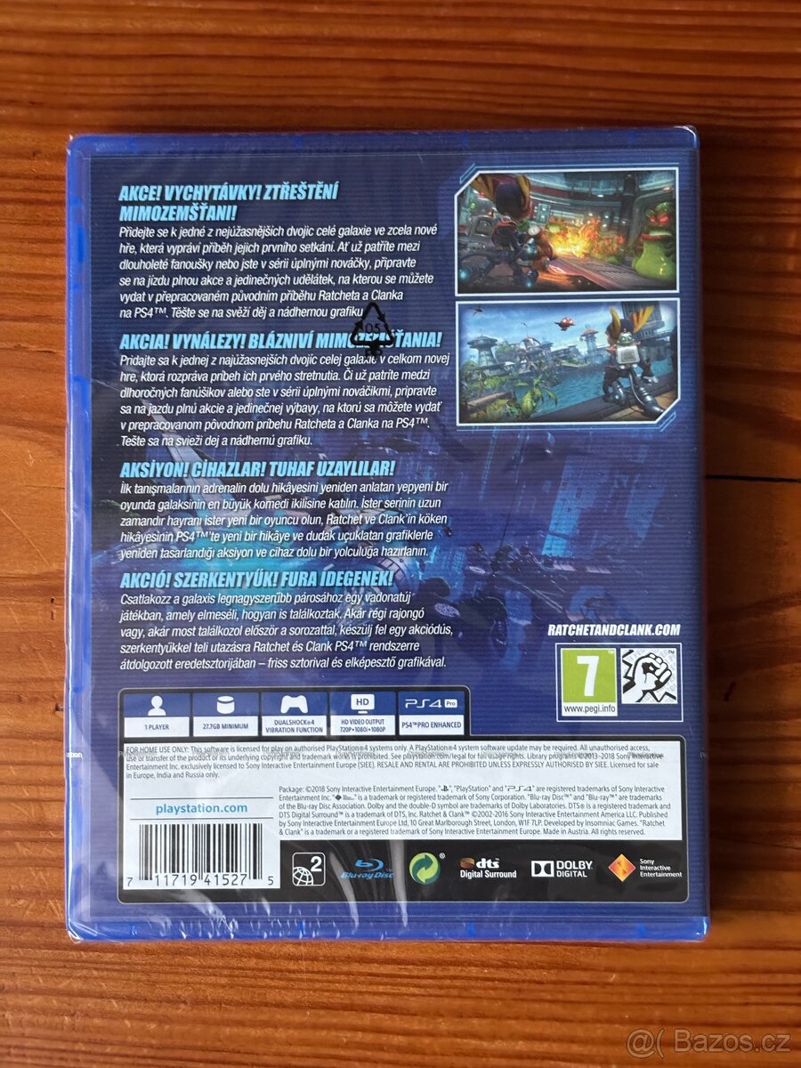Hra Ratchet & Clank PS4 nová nerozbalená - 2