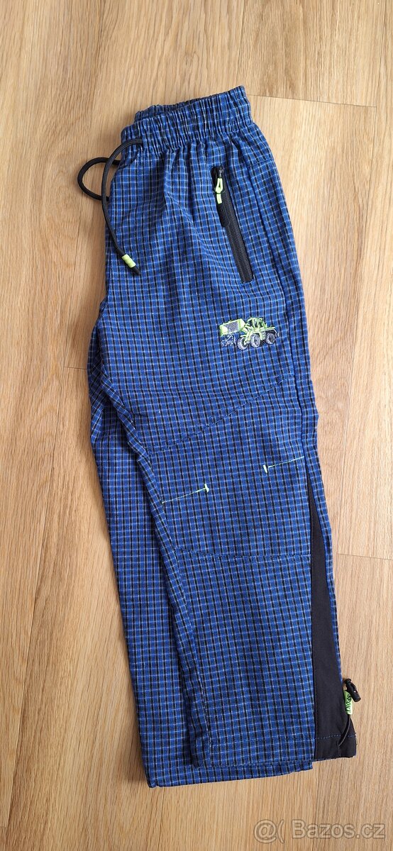 Plátěné kalhoty SEZON vel.116 - 2