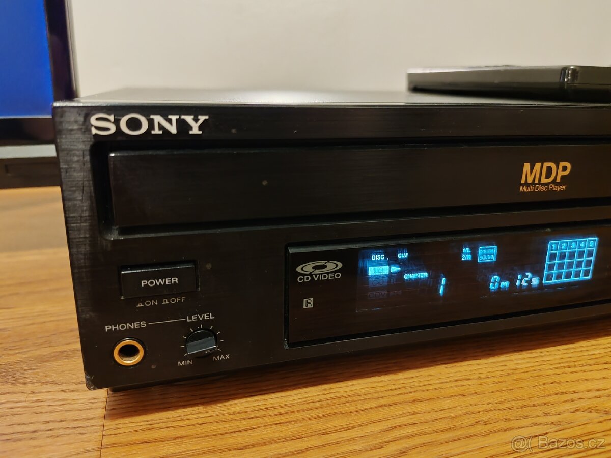 Laserdisc SONY MDP-315 + DÁLKA - 2