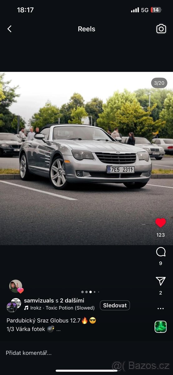 Chrysler Crossfire Cabriolet 3.2 V6 160kw - 2