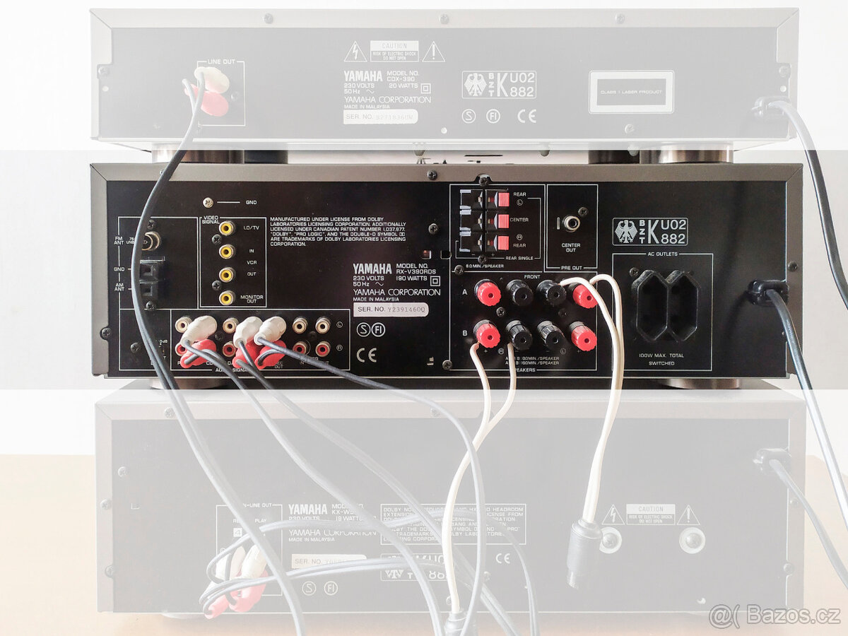 YAMAHA Sound Stereo Receiver RX-V390RDS - 2