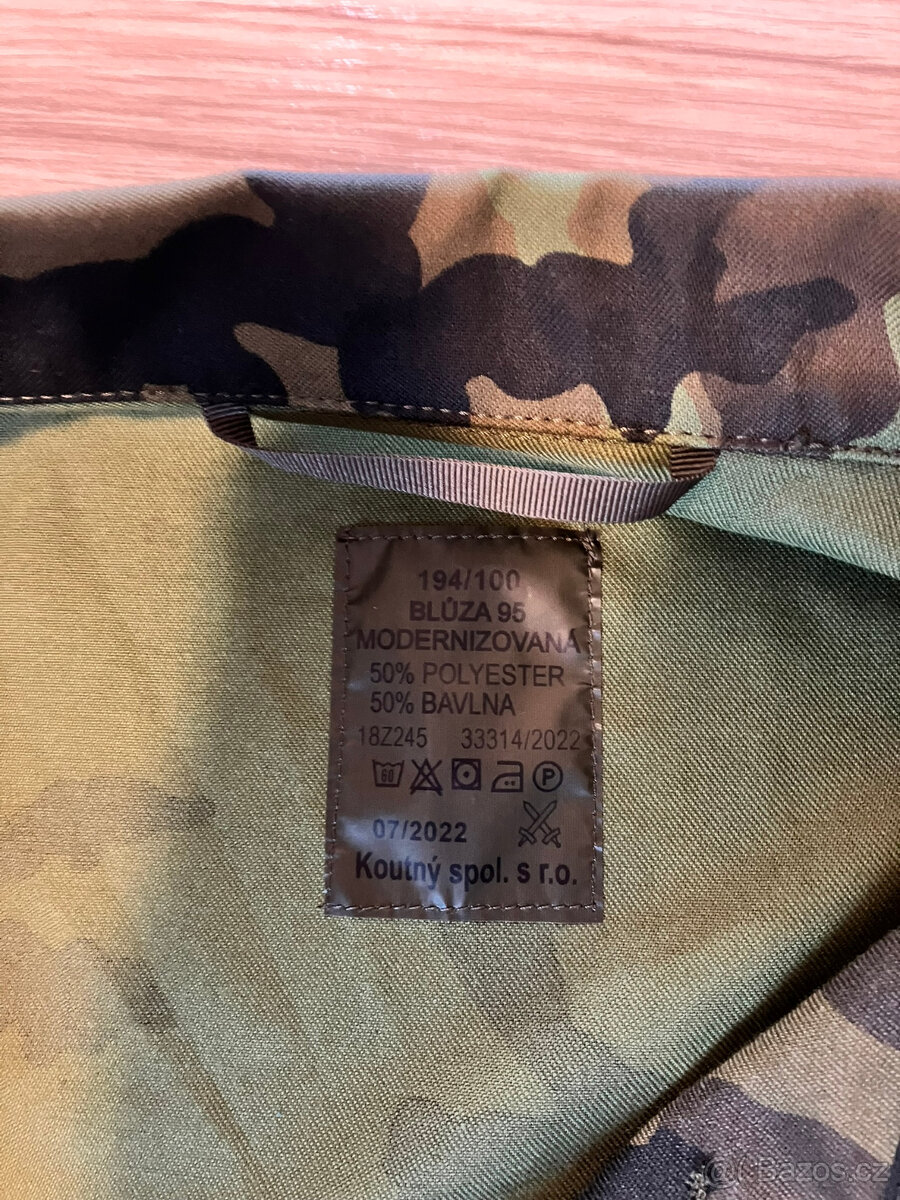 Blůza 95 modernizovaná celoroční 194/100 + kalhoty vz 95 - 2